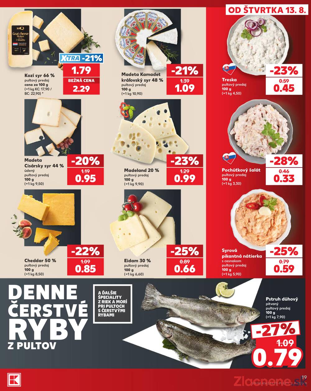 Kaufland 13.8. - 19.8. - Kaufland Ružomberok