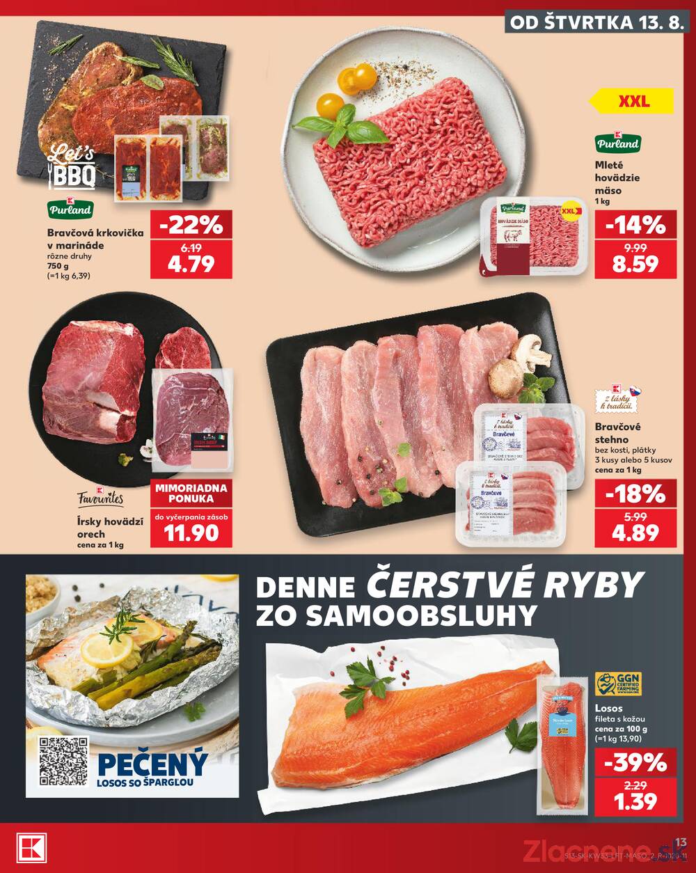 Kaufland 13.8. - 19.8. - Kaufland Košice-Pri hati