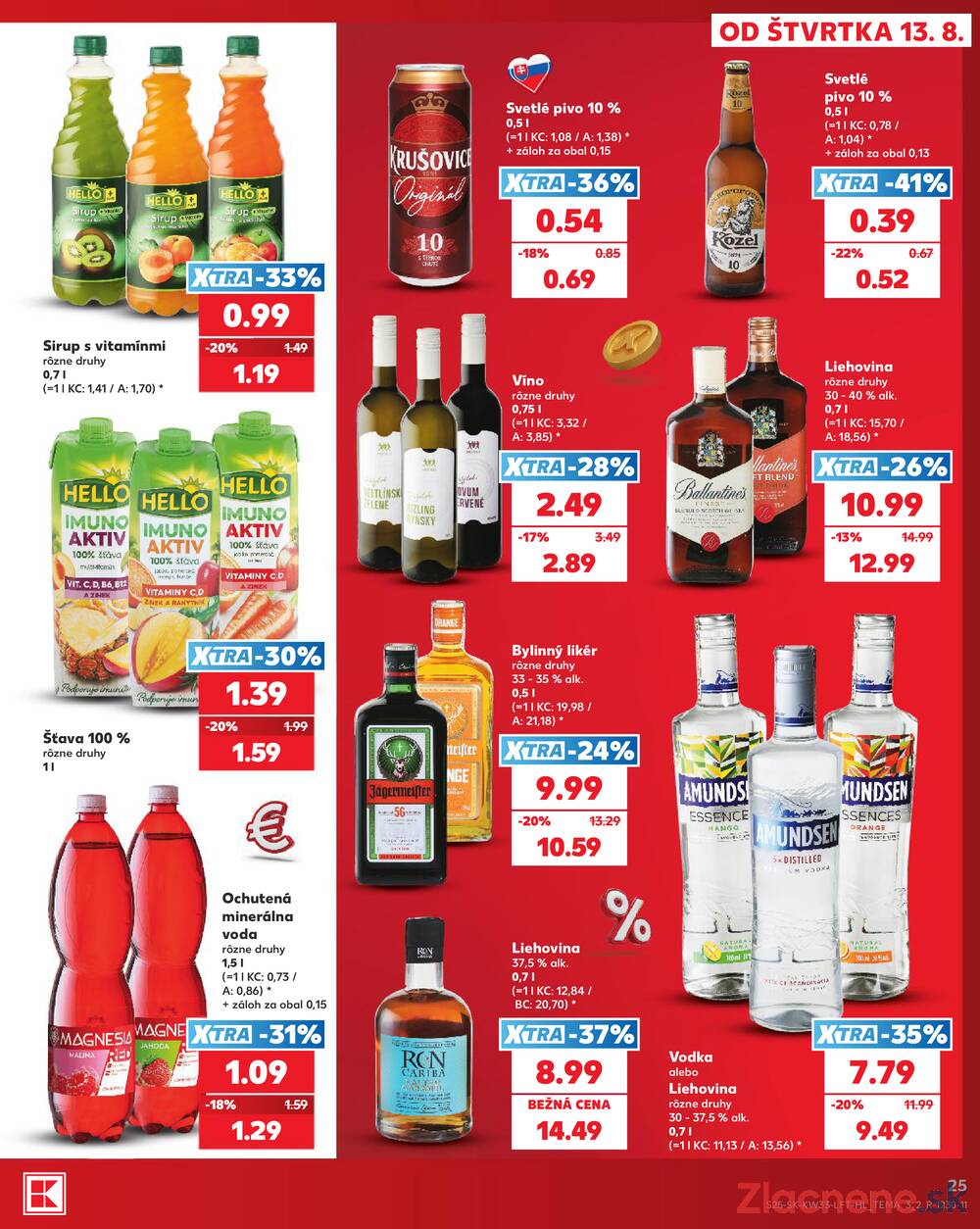 Kaufland 13.8. - 19.8. - Kaufland Považská Bystrica - Centrum