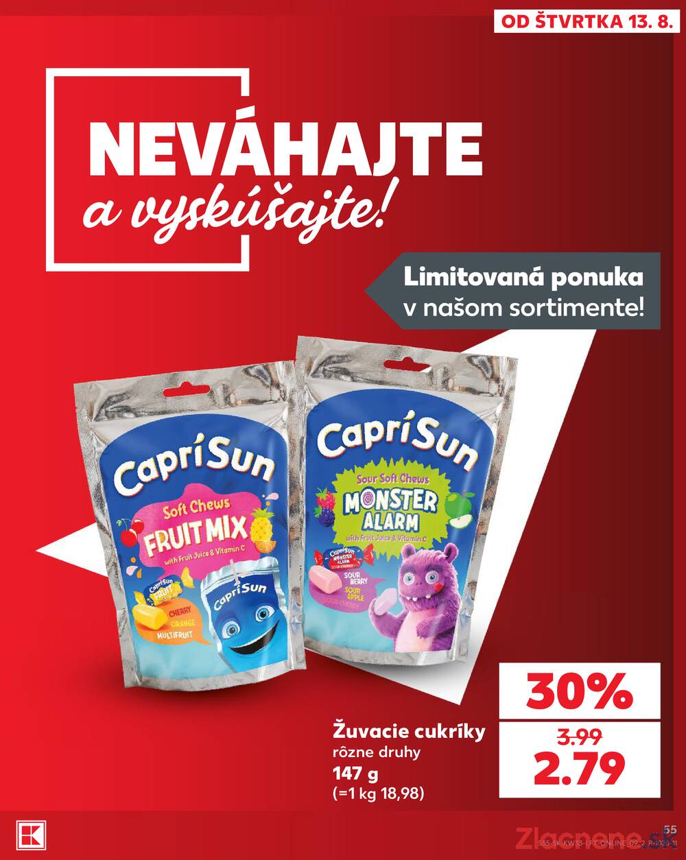 Kaufland 13.8. - 19.8. - Kaufland Žilina