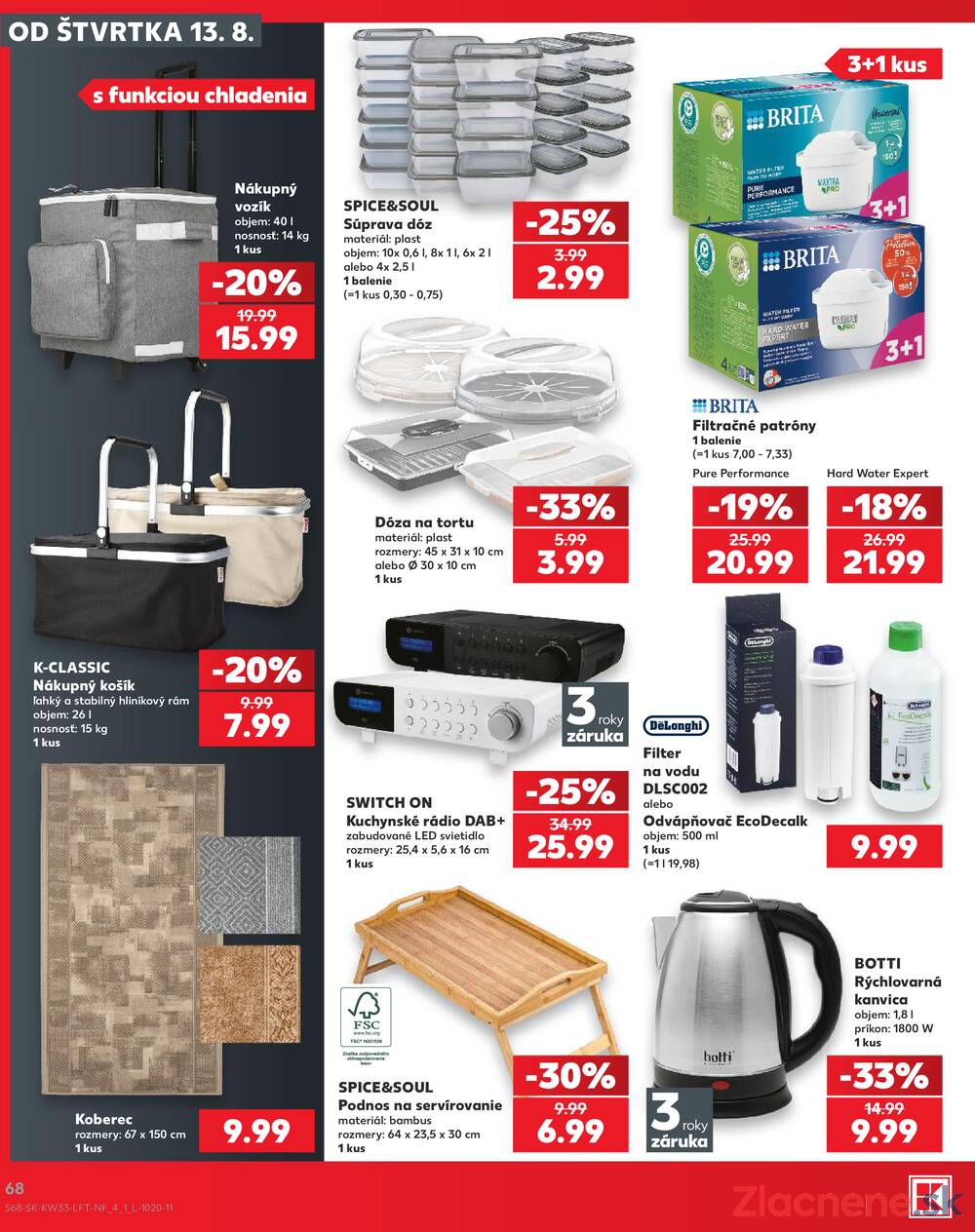 Kaufland 13.8. - 19.8. - Kaufland Žilina