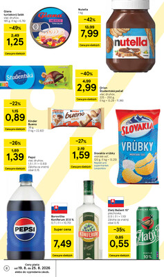 Tesco supermarkety od 19.8. do 25.8.2026