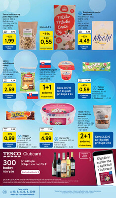 Tesco supermarkety od 19.8. do 25.8.2026