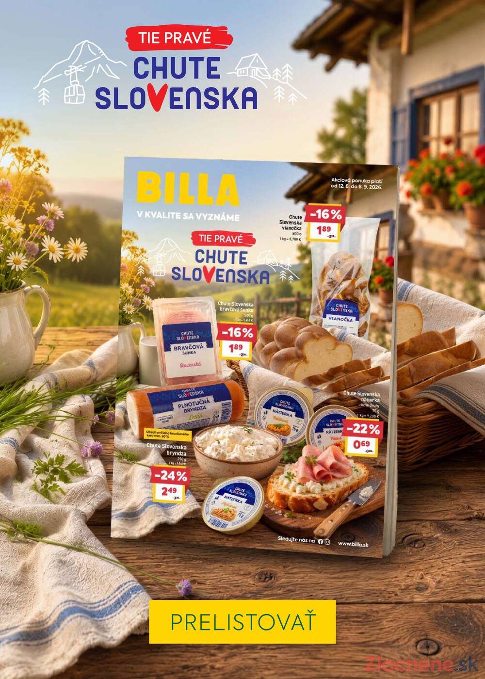 BILLA od 19.8. do 25.8.2026