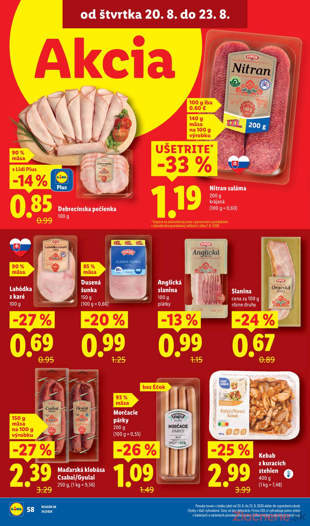 Lidl do 23.8.