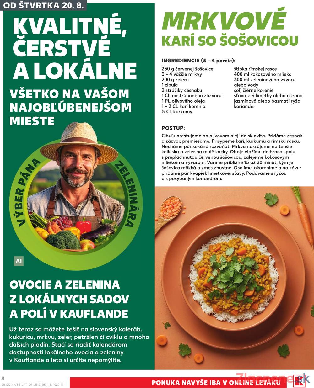 Leták Kaufland - Kaufland 20.8. - 26.8. - Kaufland Detva - strana 8 Leták Kaufland - Kaufland 20.8. - 26.8. - Kaufland Detva - strana 8