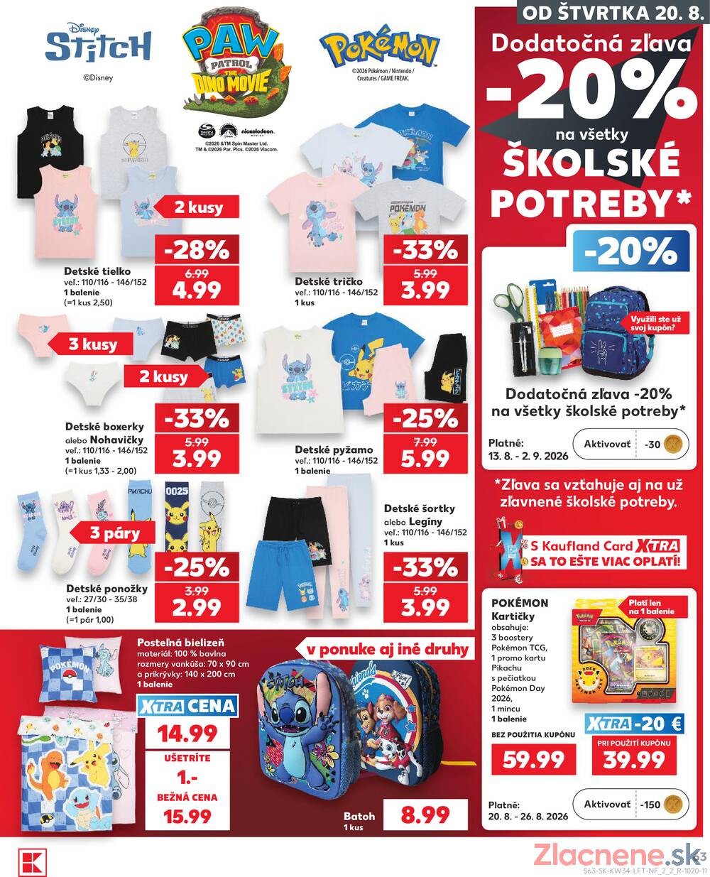 Kaufland 20.8. - 26.8. - Kaufland Bytča