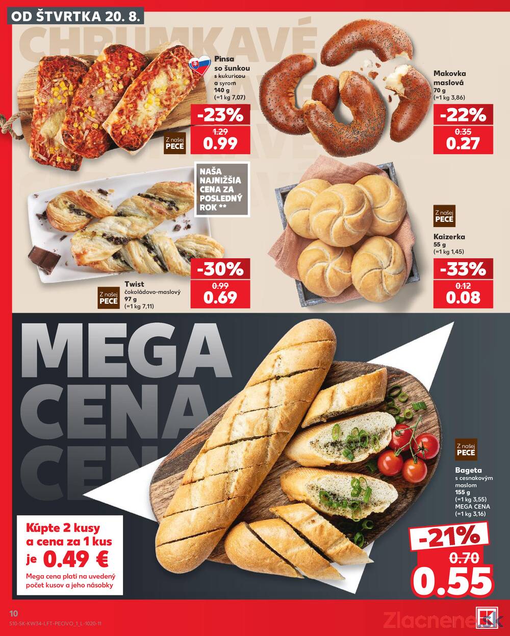 Kaufland 20.8. - 26.8. - Kaufland Vranov nad Topľou