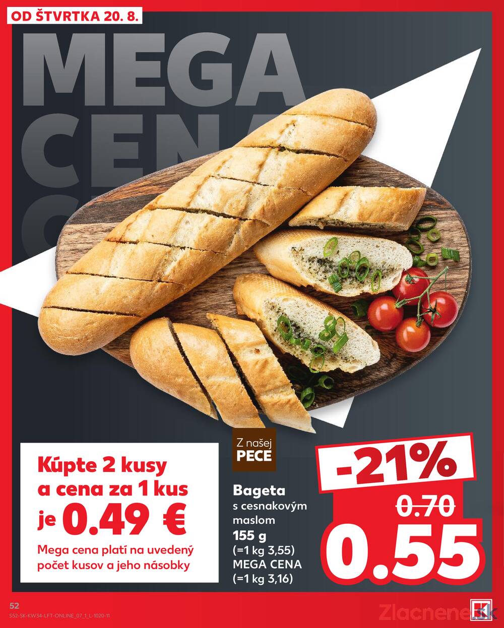 Kaufland 20.8. - 26.8. - Kaufland Vranov nad Topľou
