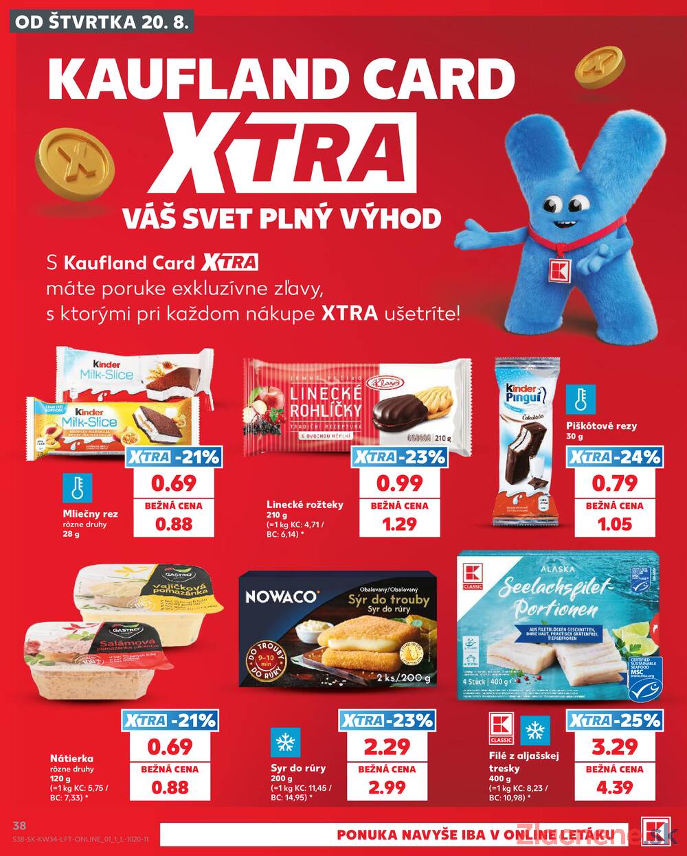 Kaufland 20.8. - 26.8. - Kaufland Rimavská Sobota