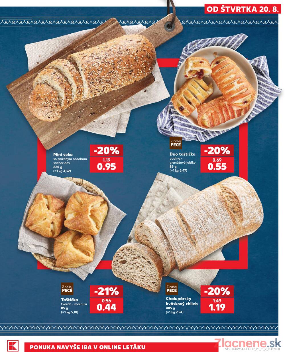 Kaufland 20.8. - 26.8. - Kaufland Bardejov