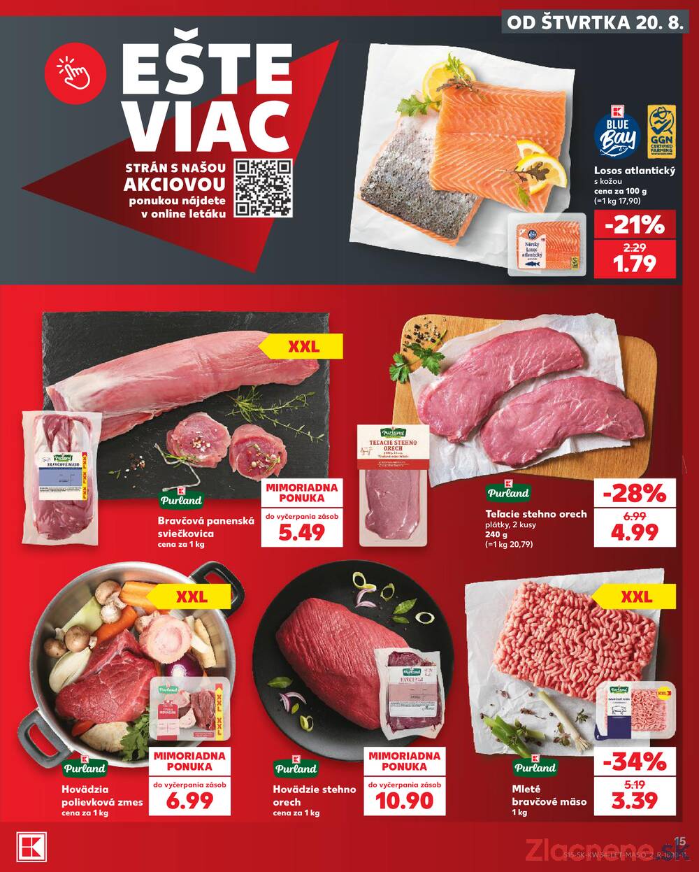 Kaufland 20.8. - 26.8. - Kaufland Sabinov