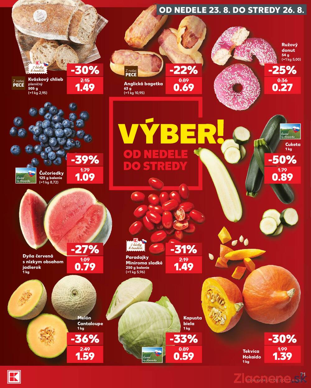 Kaufland 20.8. - 26.8. - Kaufland Svidník