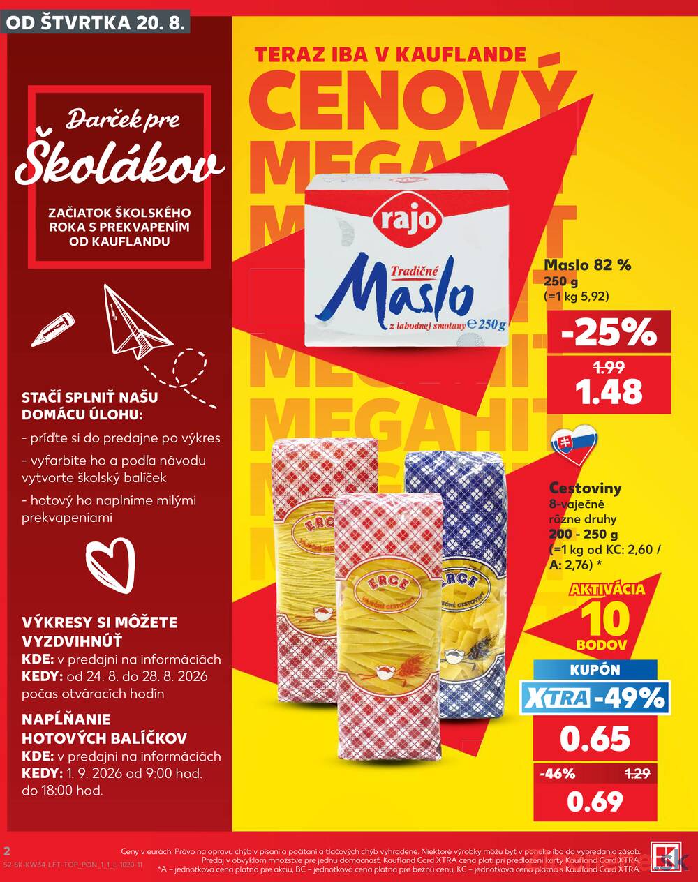 Kaufland 20.8. - 26.8. - Kaufland Veľký Meder