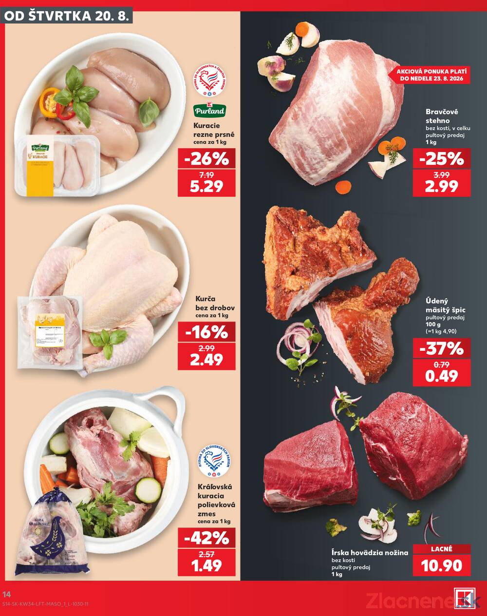 Kaufland 20.8. - 26.8. - Kaufland Senec