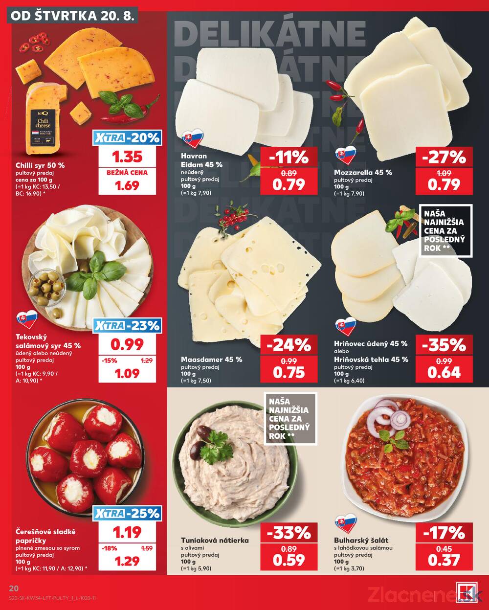 Kaufland 20.8. - 26.8. - Kaufland Sereď