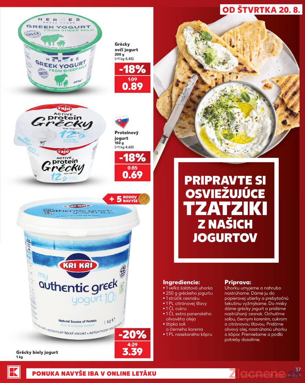 Kaufland 20.8. - 26.8. - Kaufland Sereď