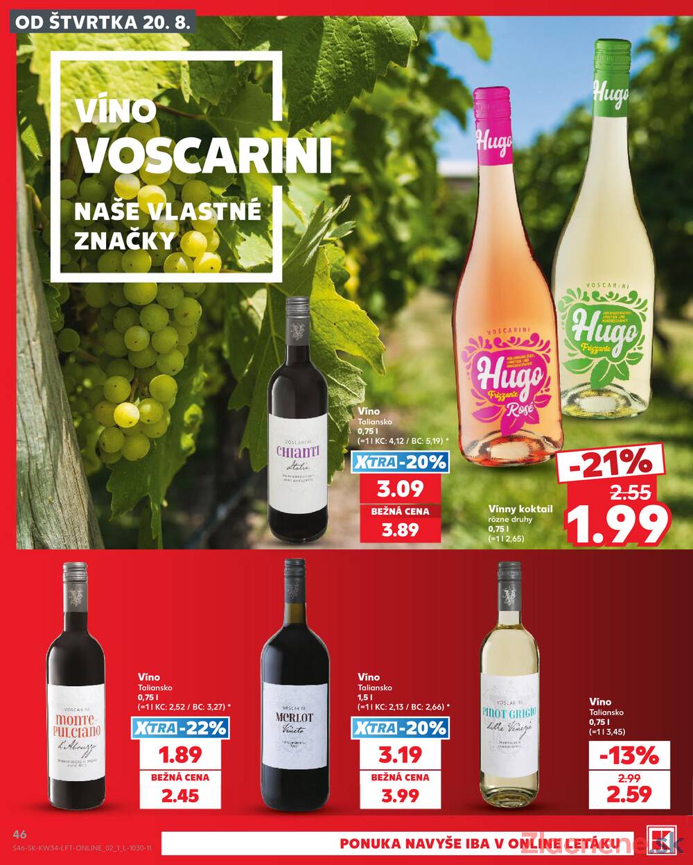 Kaufland 20.8. - 26.8. - Kaufland Sereď