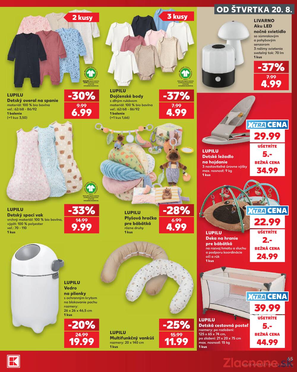 Kaufland 20.8. - 26.8. - Kaufland Bratislava - Avion (Ivanská cesta)