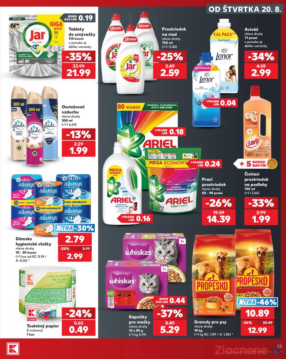 Kaufland 20.8. - 26.8. - Kaufland Ružomberok