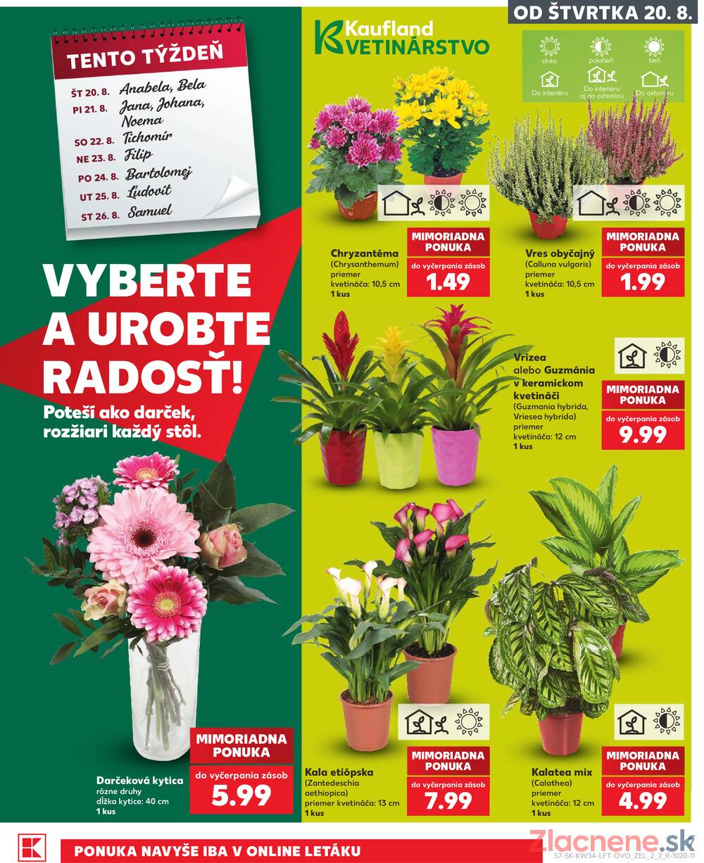 Kaufland 20.8. - 26.8. - Kaufland Žiar nad Hronom
