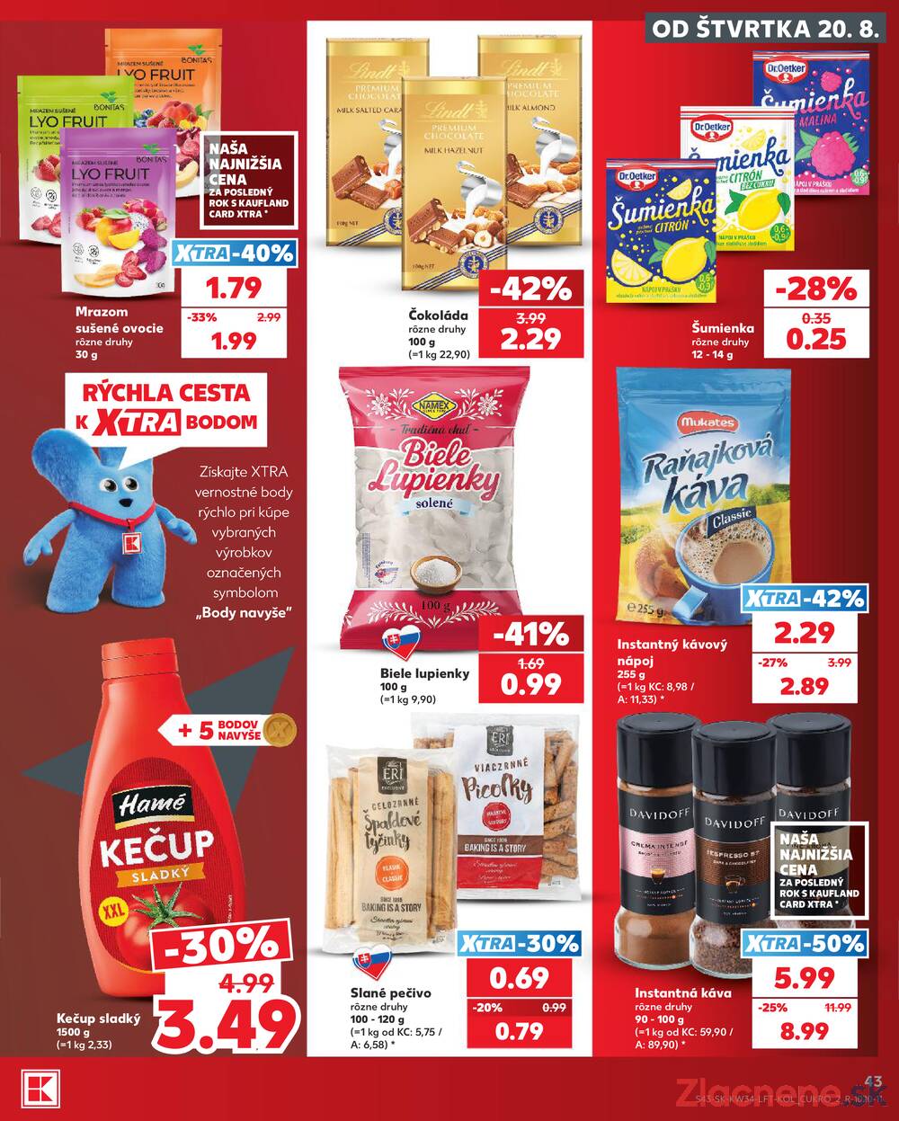Kaufland 20.8. - 26.8. - Kaufland Žiar nad Hronom