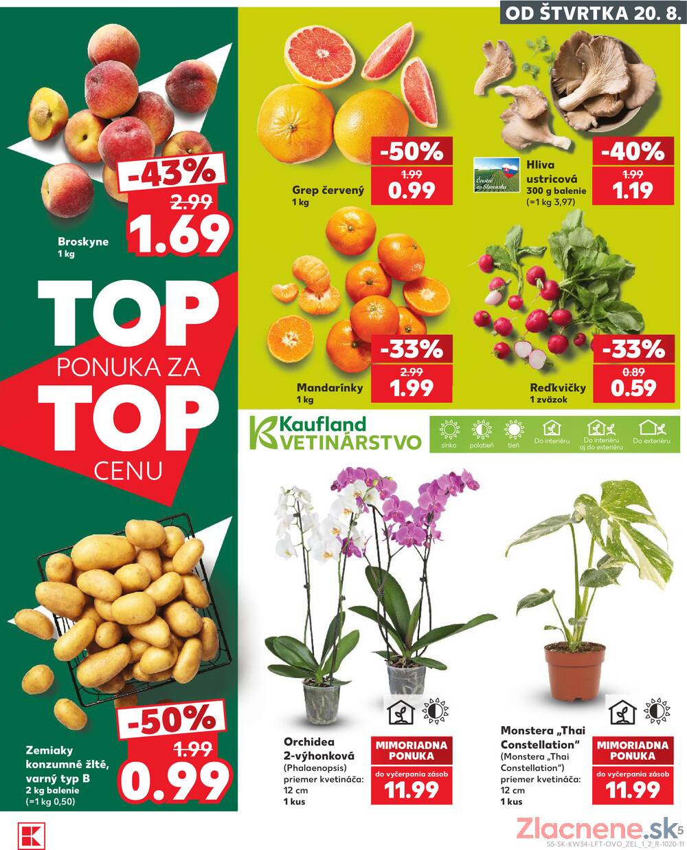 Kaufland 20.8. - 26.8. - Kaufland Trnava