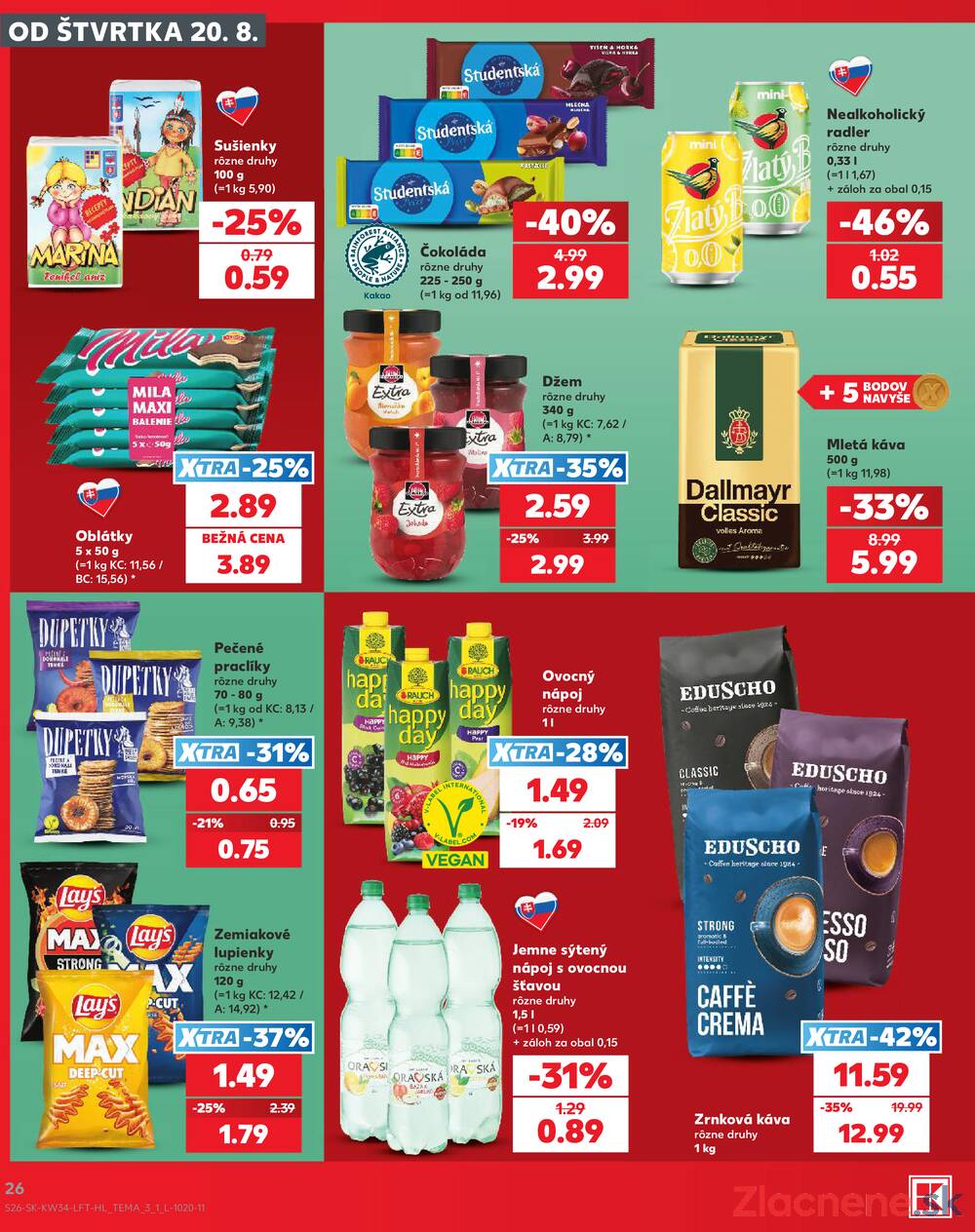 Kaufland 20.8. - 26.8. - Kaufland Trnava