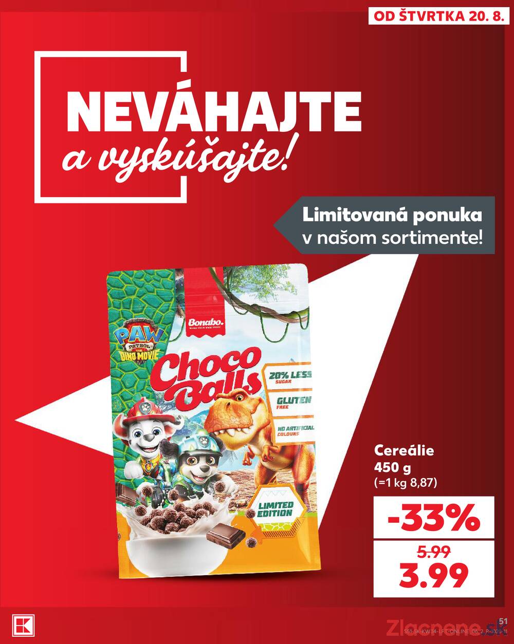 Kaufland 20.8. - 26.8. - Kaufland Žilina
