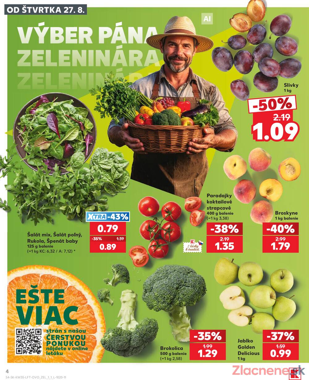 Kaufland 27.8. - 2.9. - Kaufland Piešťany