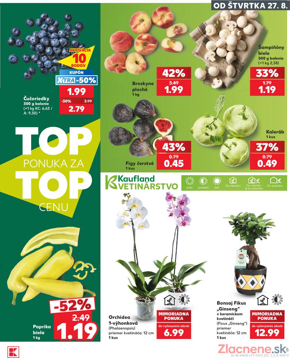 Kaufland 27.8. - 2.9. - Kaufland Piešťany