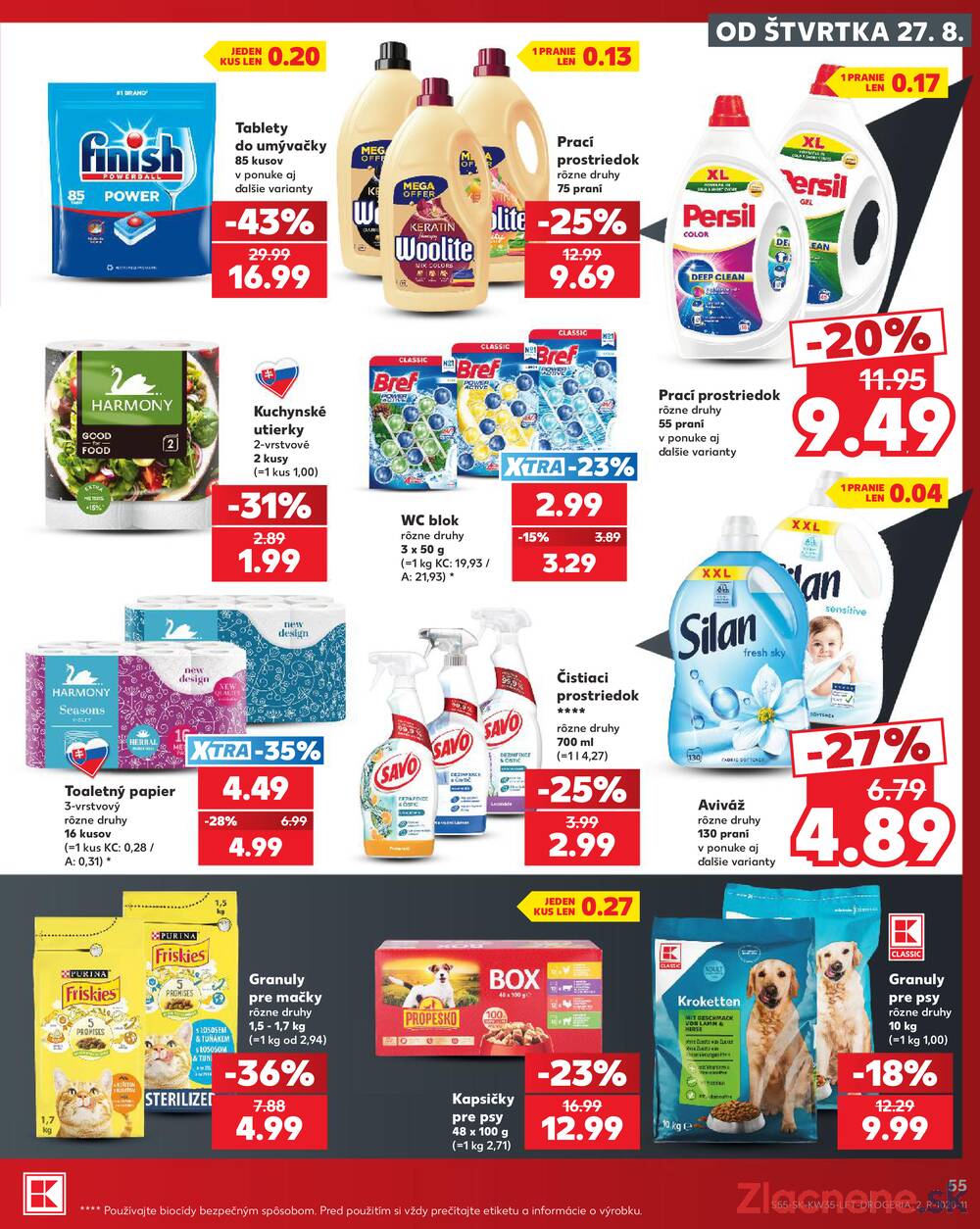 Kaufland 27.8. - 2.9. - Kaufland Piešťany