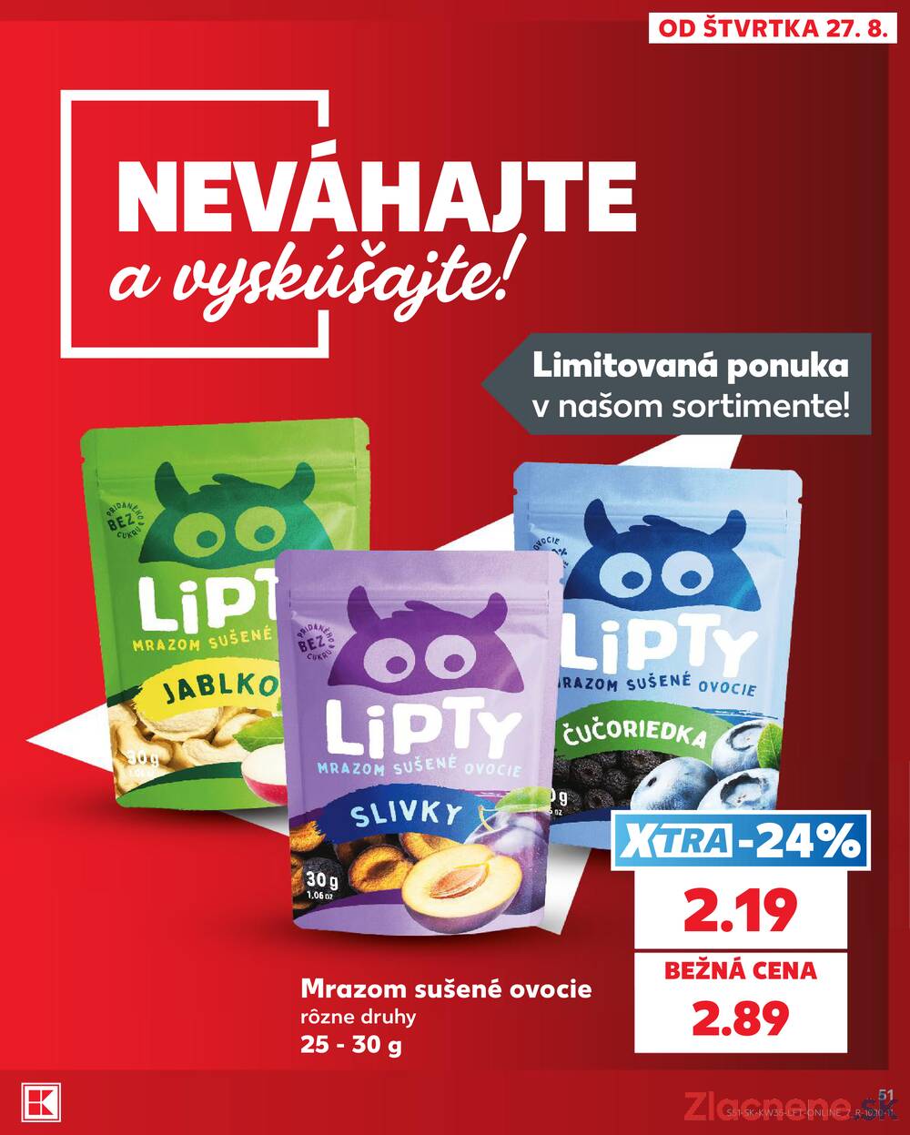 Kaufland 27.8. - 2.9. - Kaufland Malacky