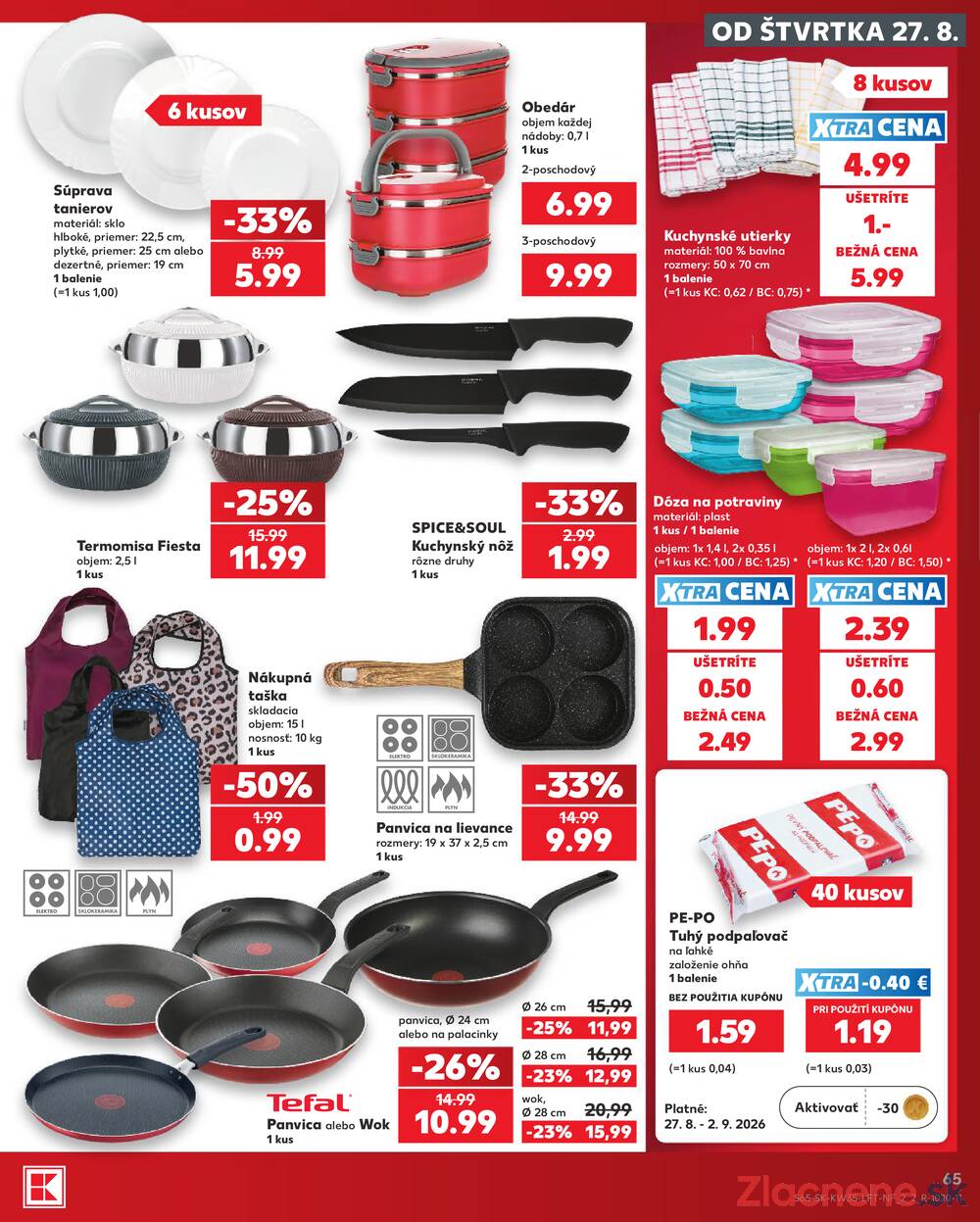 Leták Kaufland - Kaufland 27.8. - 2.9. - Kaufland Galanta - strana 65 Leták Kaufland - Kaufland 27.8. - 2.9. - Kaufland Galanta - strana 65