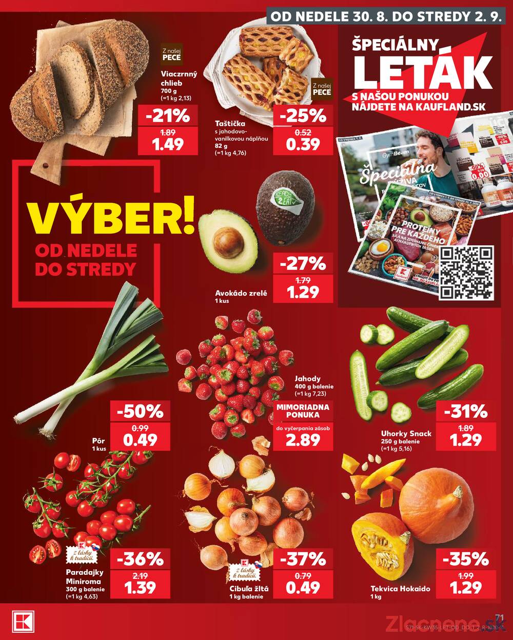 Leták Kaufland - Kaufland 27.8. - 2.9. - Kaufland Sereď - strana 71 Leták Kaufland - Kaufland 27.8. - 2.9. - Kaufland Sereď - strana 71