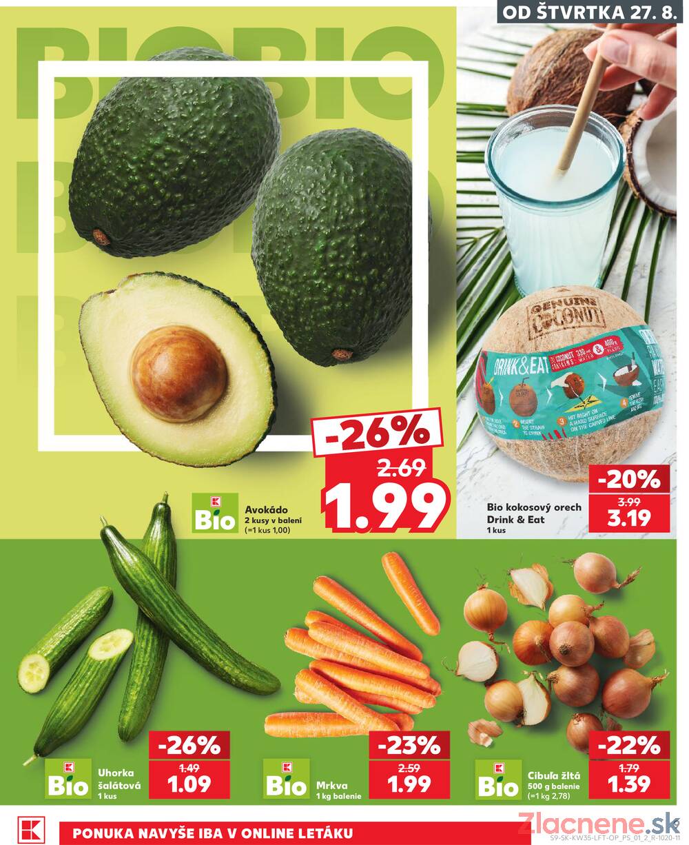 Kaufland 27.8. - 2.9. - Kaufland Bánovce nad Bebravou