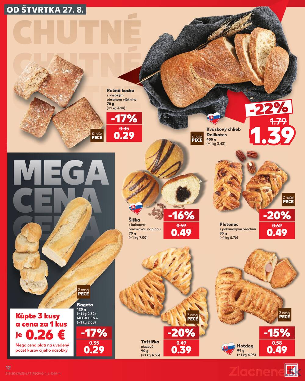 Kaufland 27.8. - 2.9. - Kaufland Bánovce nad Bebravou