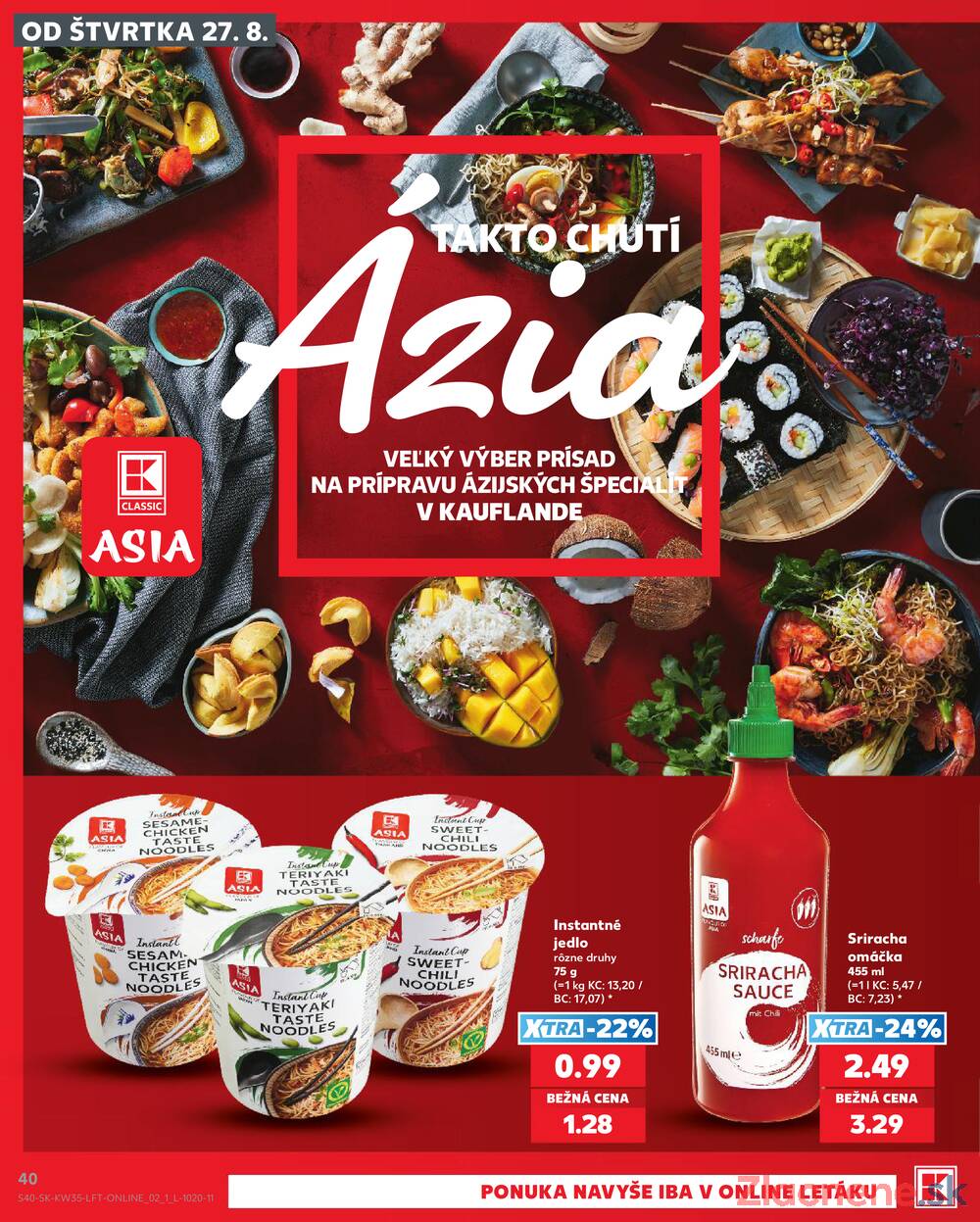 Kaufland 27.8. - 2.9. - Kaufland Bánovce nad Bebravou