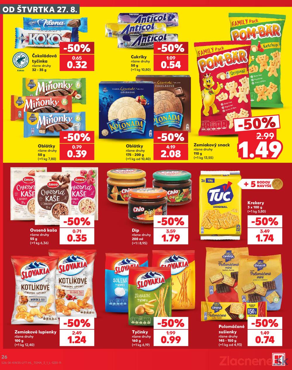 Kaufland 27.8. - 2.9. - Kaufland Bratislava - Petržalka