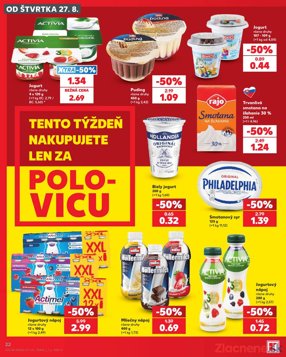 Kaufland 27.8. - 2.9. - Kaufland Trnava - Juh - Bratislavská