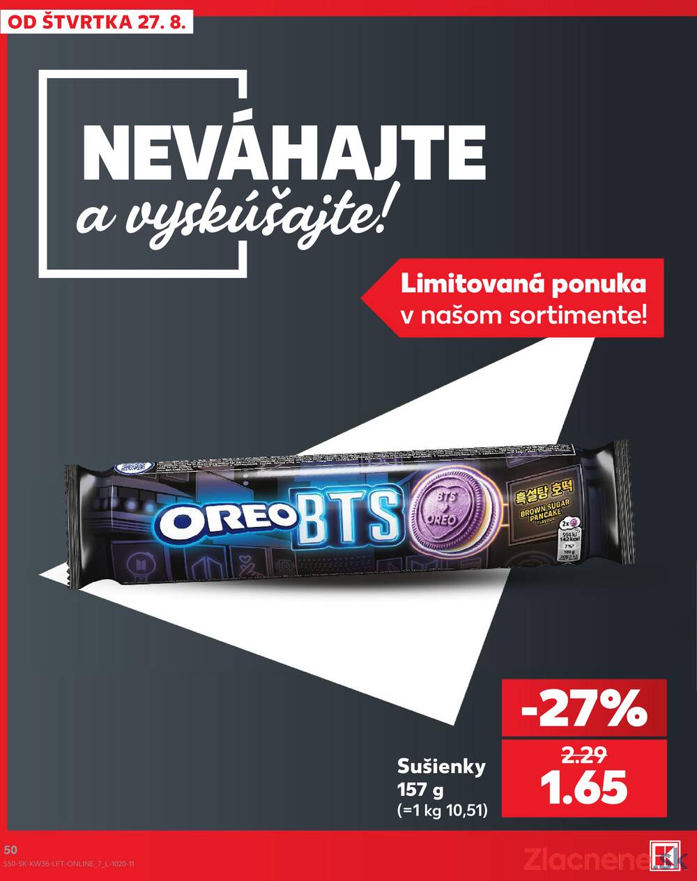 Kaufland 27.8. - 2.9. - Kaufland Trnava - Juh - Bratislavská