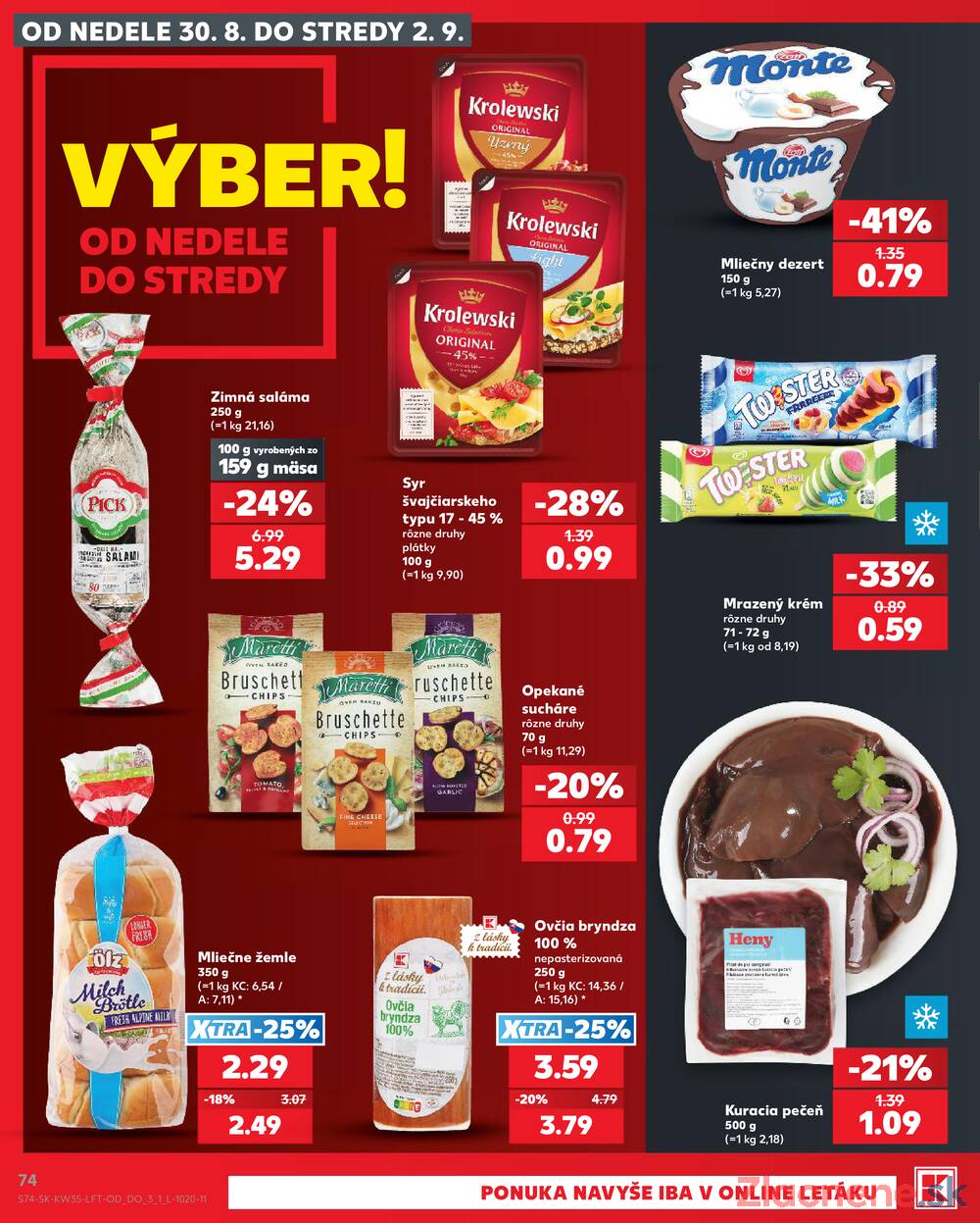 Kaufland 27.8. - 2.9. - Kaufland Trnava - Juh - Bratislavská