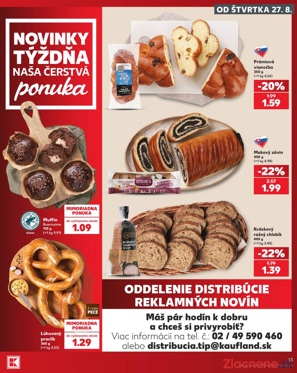 Kaufland 27.8. - 2.9. - Kaufland Trnava - Nová ul.