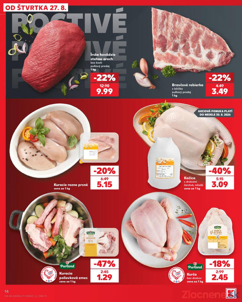 Kaufland 27.8. - 2.9. - Kaufland Bratislava - Avion (Ivanská cesta)