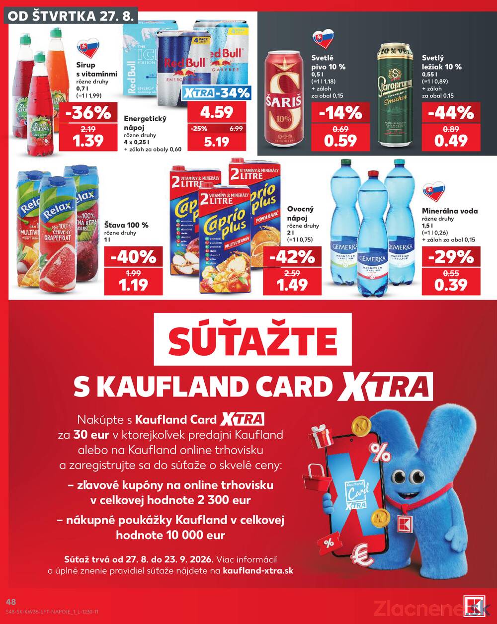 Kaufland 27.8. - 2.9. - Kaufland Liptovský Mikuláš