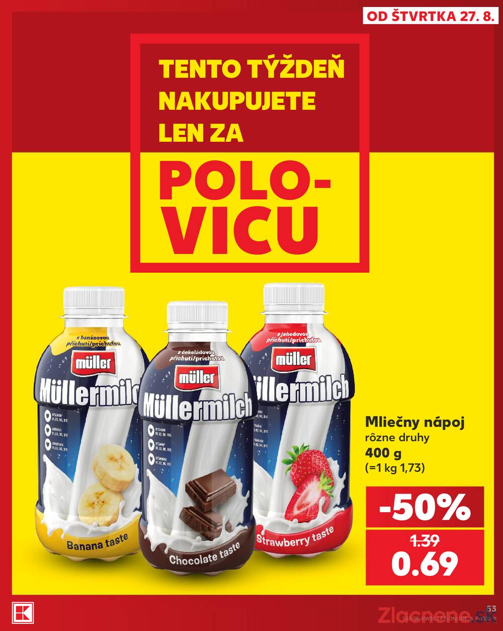 Kaufland 27.8. - 2.9. - Kaufland Liptovský Mikuláš