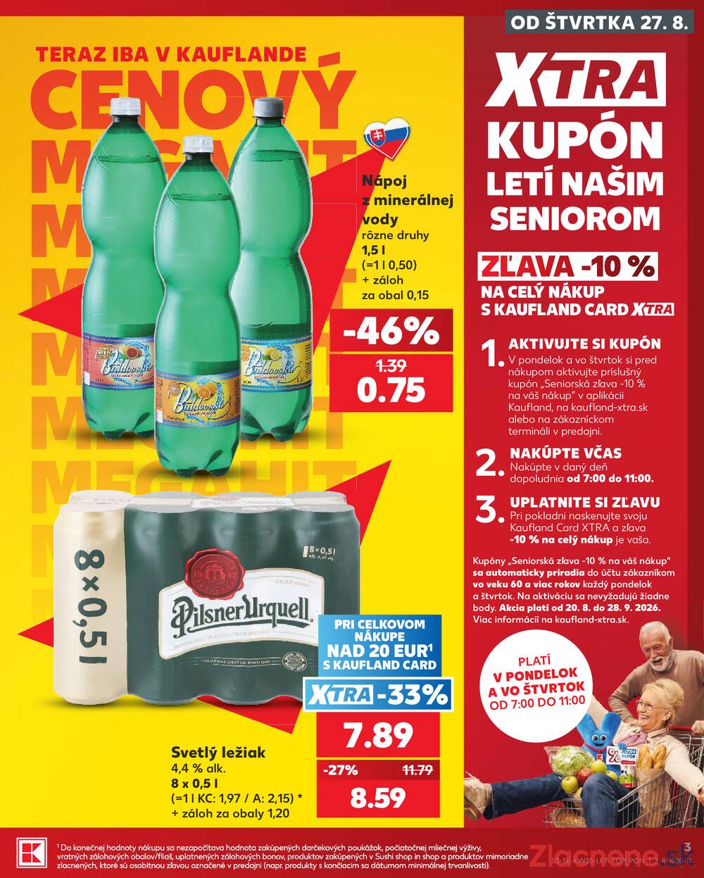 Kaufland 27.8. - 2.9. - Kaufland Košice-Pri hati