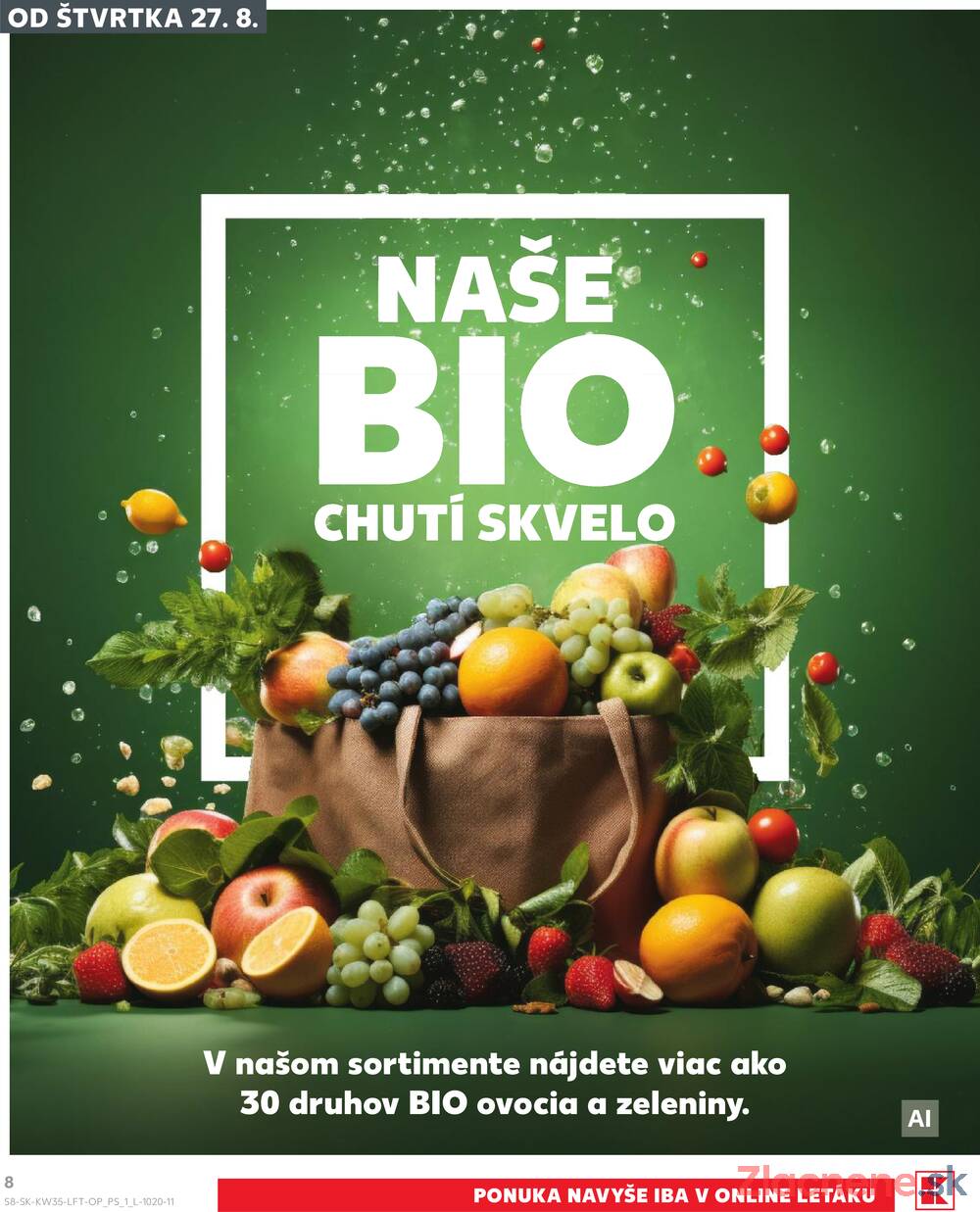 Kaufland 27.8. - 2.9. - Kaufland Košice-Pri hati