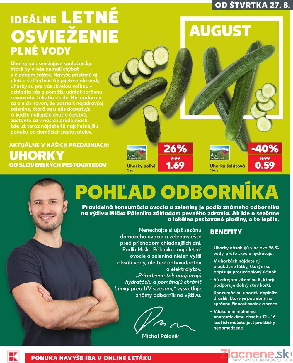 Kaufland 27.8. - 2.9. - Kaufland Košice-Pri hati
