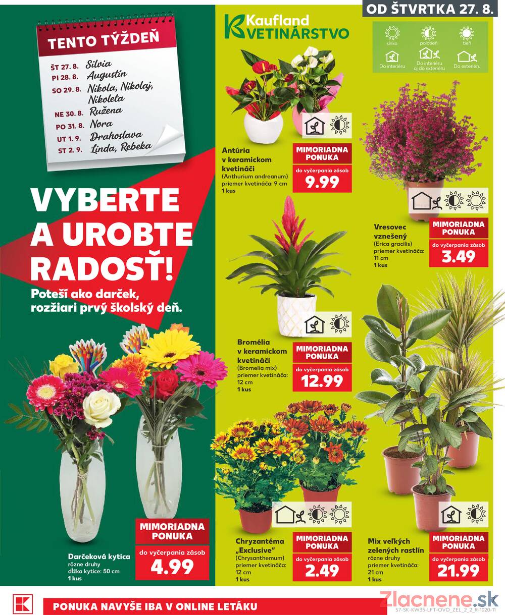 Kaufland 27.8. - 2.9. - Kaufland Považská Bystrica - Centrum